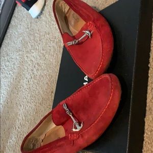 Aldo red Loafers